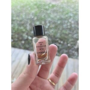 Vintage miniature sample bottle of Chanel N°19 Eau de Cologne - No Box